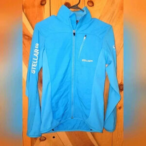 Stellar Equipment Hybrid Jackoffers! Retails $219! Aqua color women's size Small